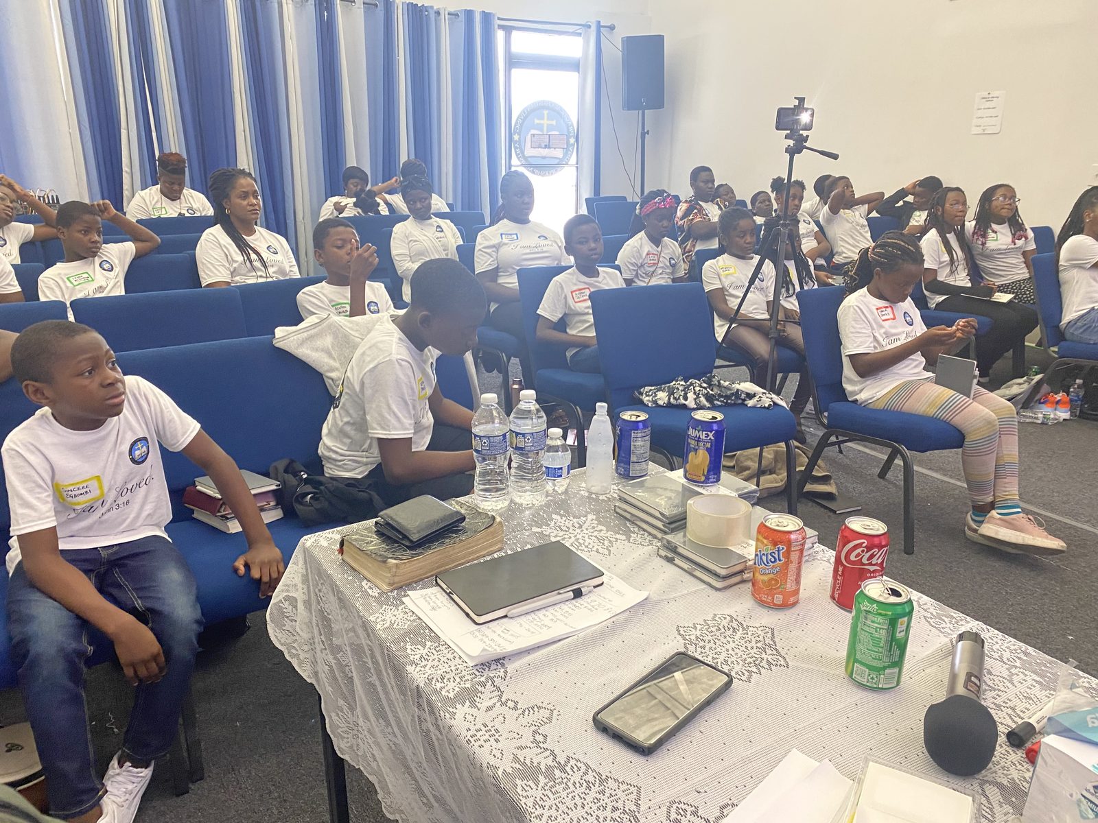 Children in Bible class